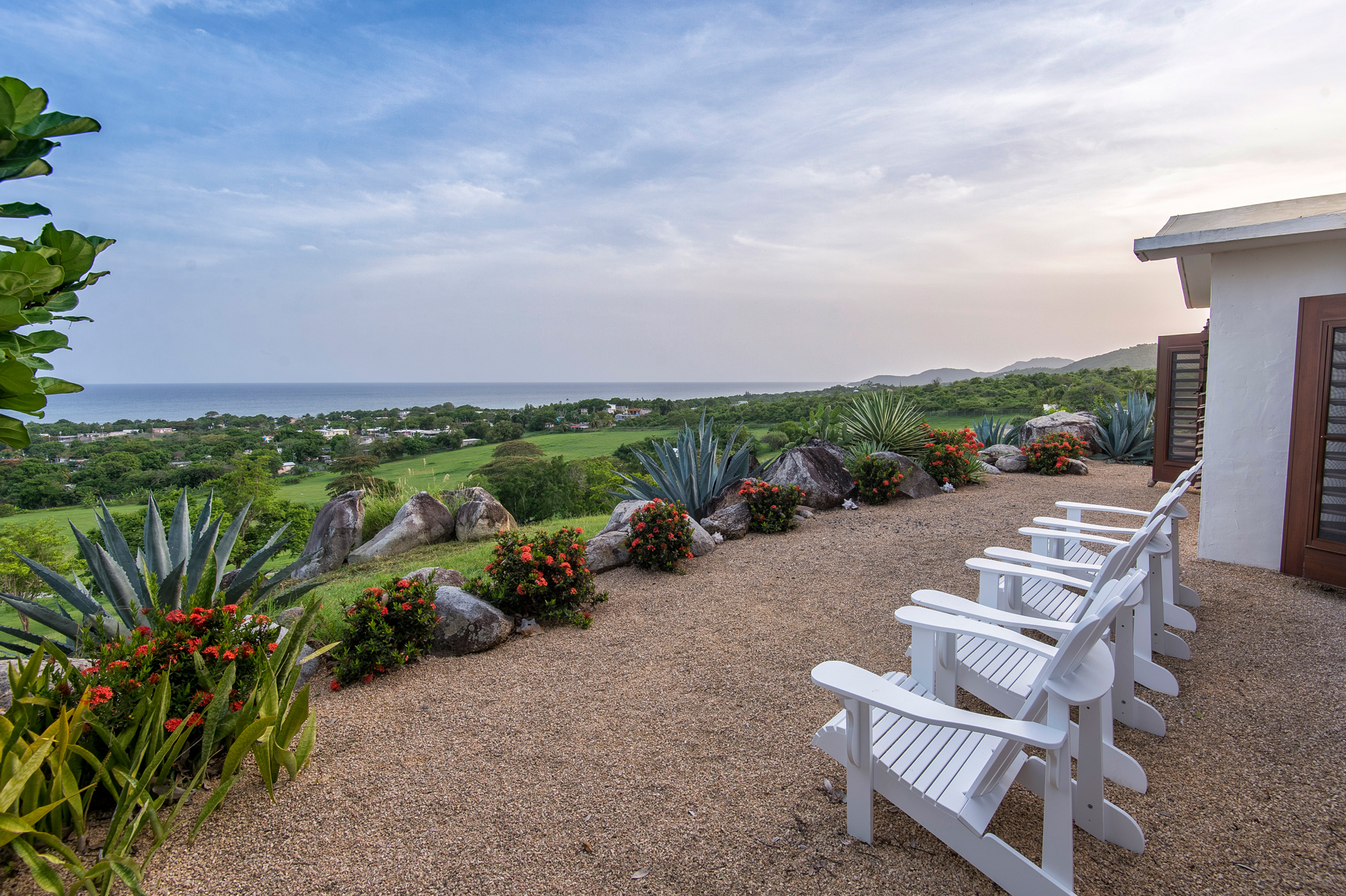 Rock House View from Lounging Area