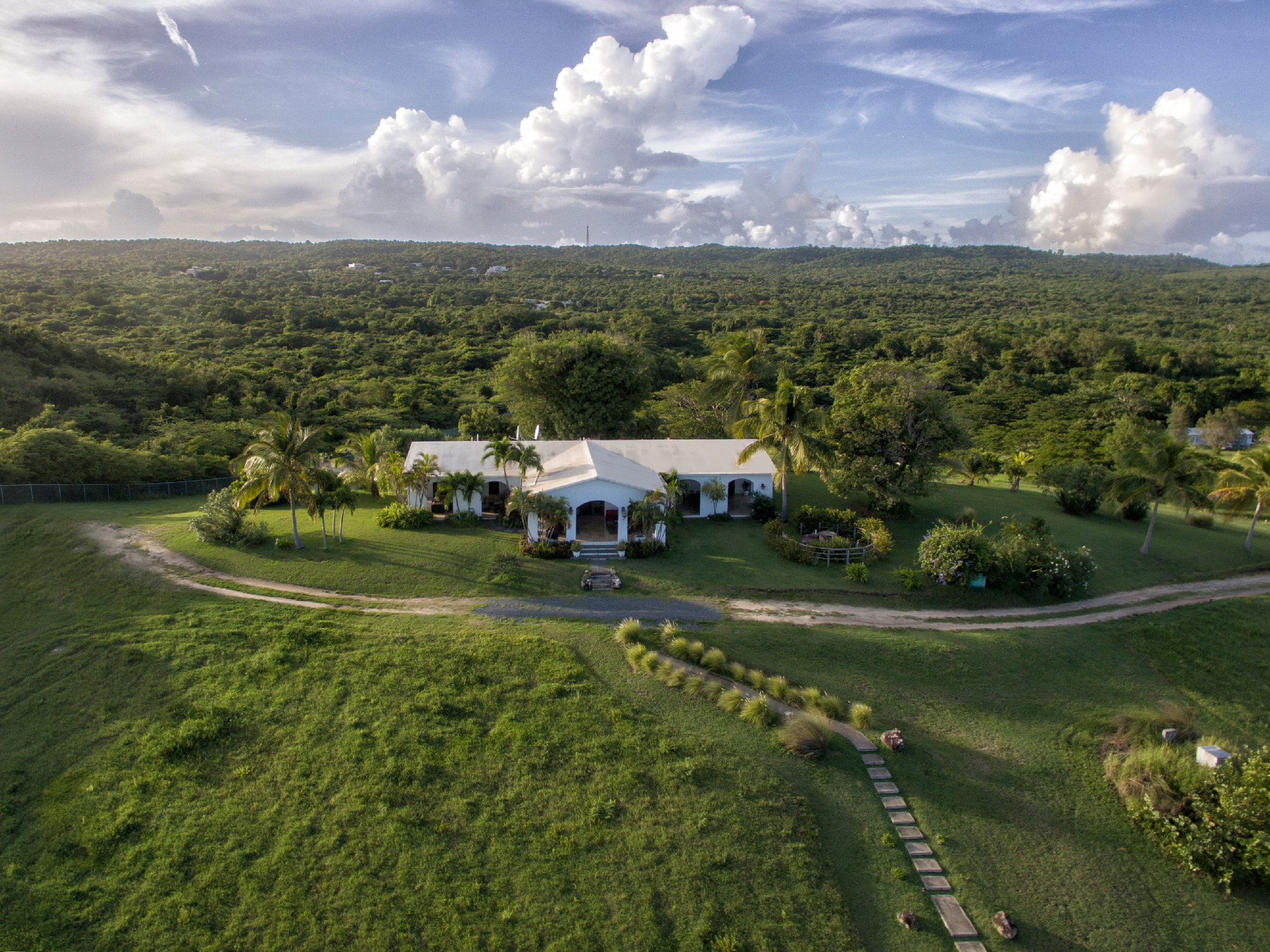 home with grounds and privacy