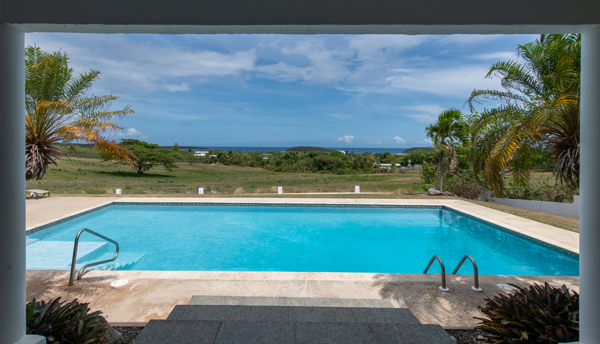 ocean view from the pool