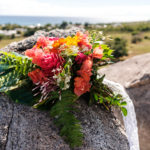 colorful bridal bouquet