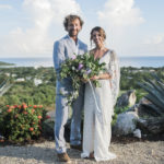 bride groom photo ocean island